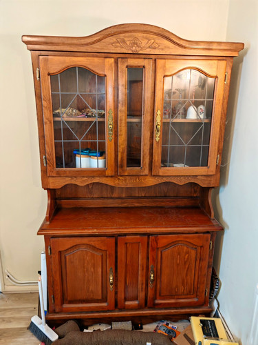 Brown wooden freestanding - wooden,