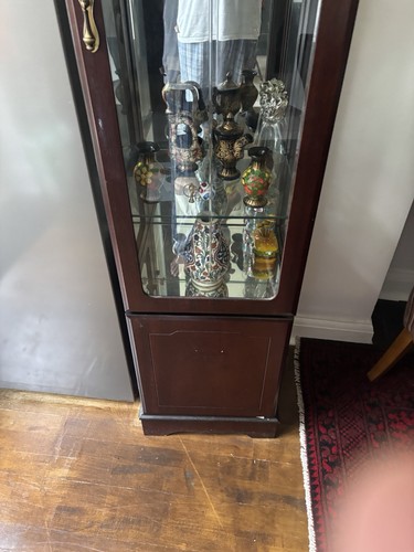 Vintage mahogany display - vintage, “mahogany”