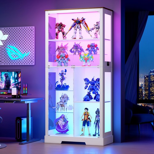 Tier glass display cabinet - display,