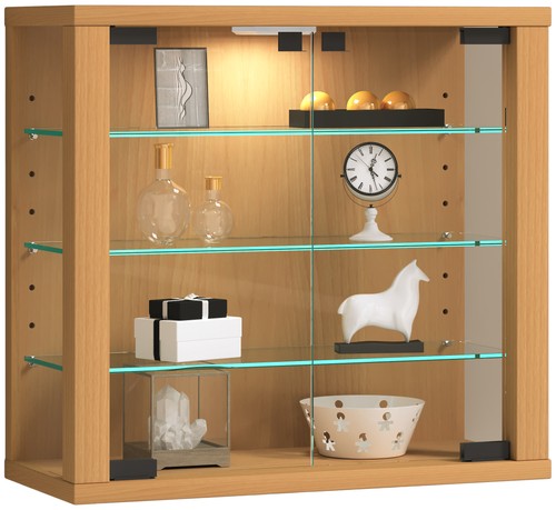 Wall display cabinet glass - wall,