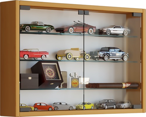 Hanging display cabinet - , wall