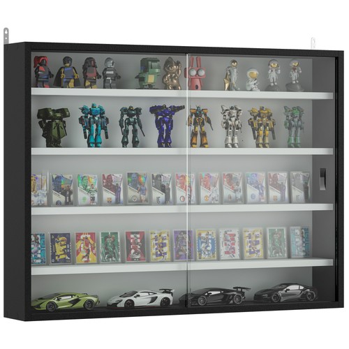 Homcom tier wall display - wall,