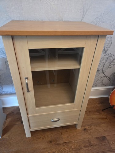 Beige wood glass - beige,