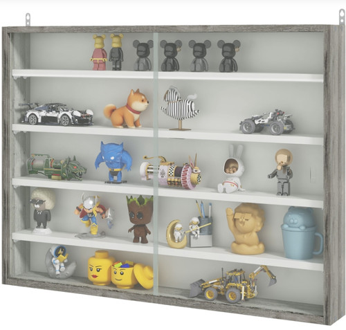 Display wall cabinet glass - wall,