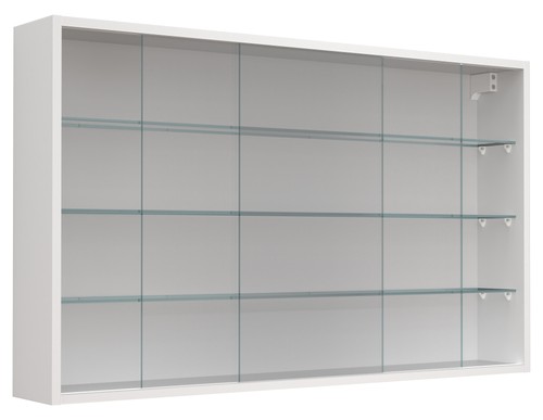 Hanging display cabinet wall