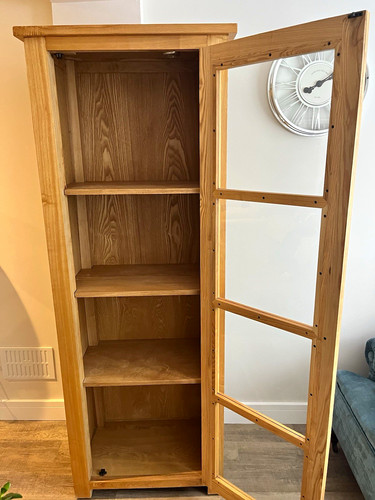 Halo oak wood glass - &, display