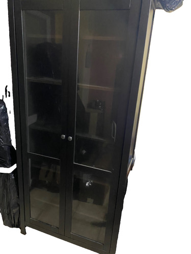 Wood glass display cabinet - display,