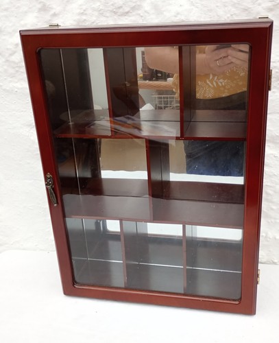 Vintage display cabinet - cabinet, wall