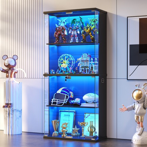 Display cabinet with - with, 3-colour