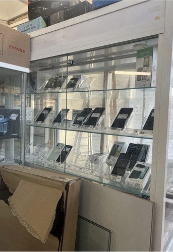 Strong glass display cabinet - glass,