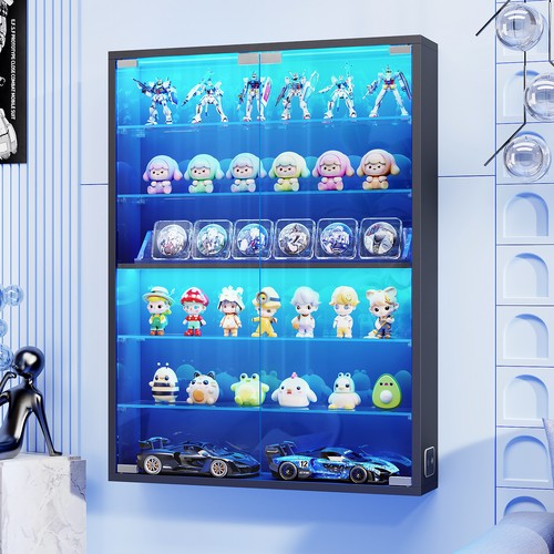 Tier display cabinet with - 6-tier,