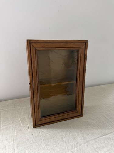 Vintage small wooden medicine - wooden,