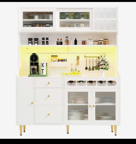 Display cabinet with glass - with,