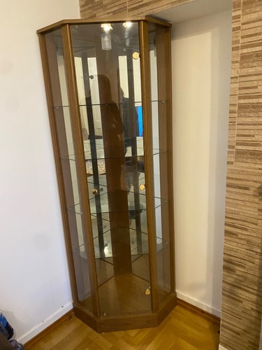 Shelf corner glass display - 4,