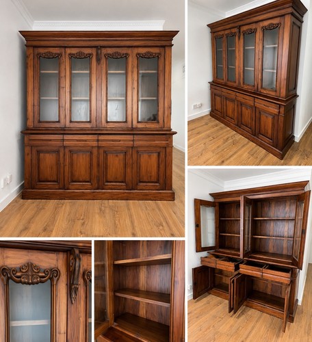 Wood glass brown display - glass,