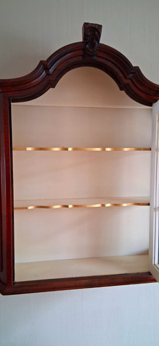 Wall mounted wood glass - &,
