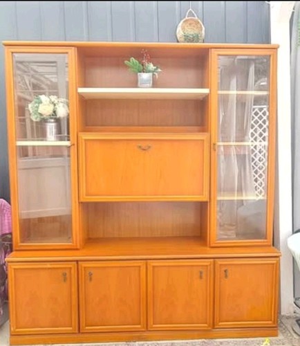 Freestanding brown wood - freestanding, &