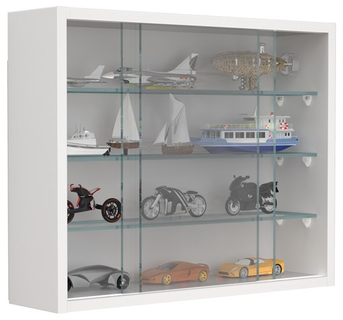 Hanging display cabinet - , wall