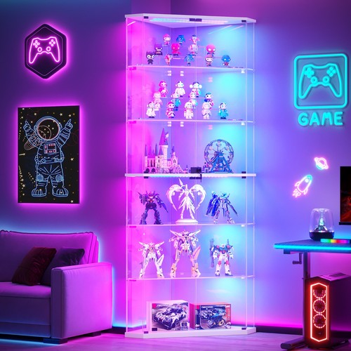 Tier corner glass - 6-tier,