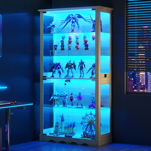 Tall display cabinet - tall, with