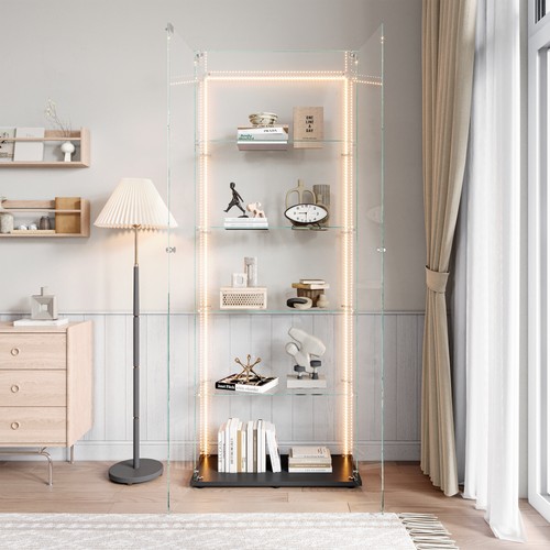Display cabinet with glass - display,