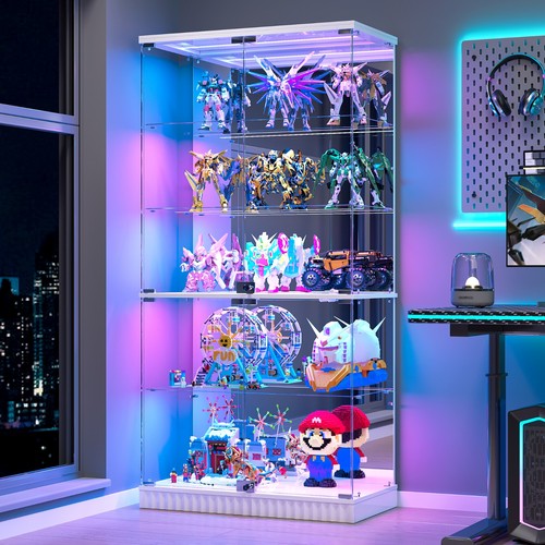 Glass display cabinet with - display,