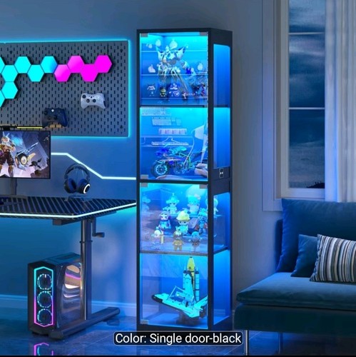 Single door glass display - door,