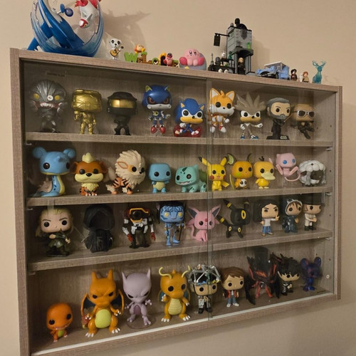 Wall glass display - wall,