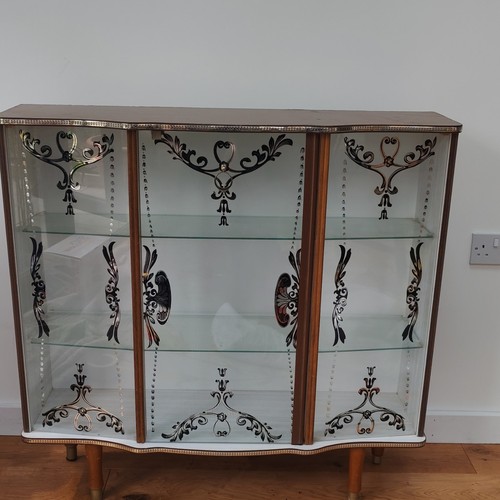 Wood glass display - &,