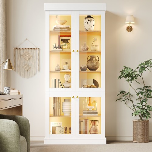Tall display cabinet with led - tall,
