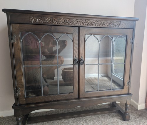 Solid oak twin door - oak,