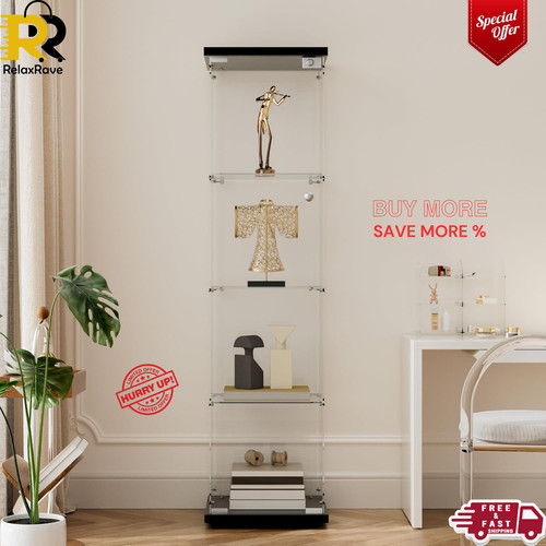 Beauty4u shelf glass - 4-shelf,