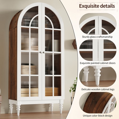 165cm arched display - arched, cabinet