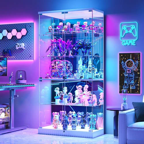 Tier glass display cabinet - 5,