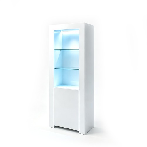 Tall display cabinet with - cabinet,