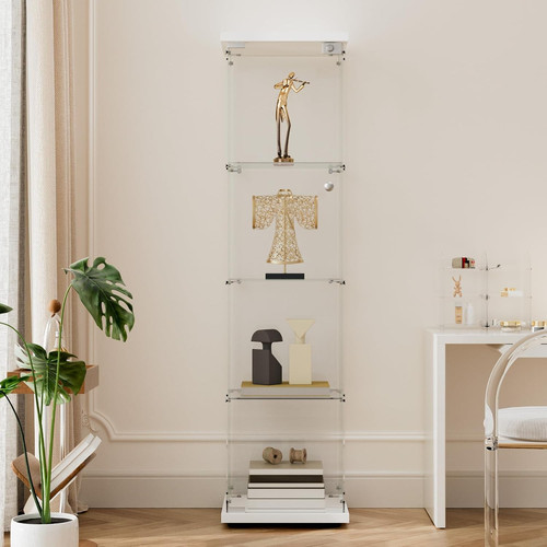 Beauty4u shelf single door - 4-shelf,