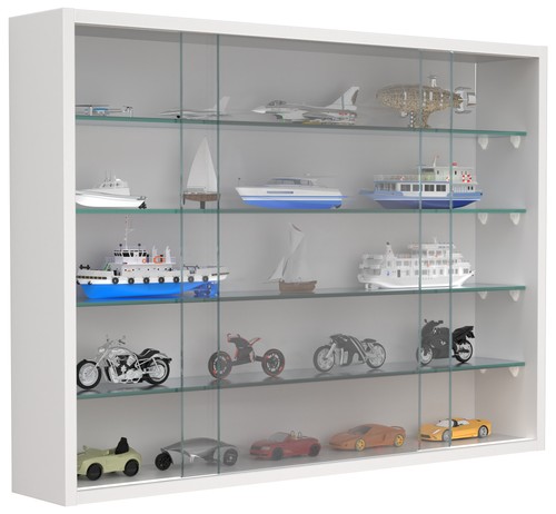 Hanging display cabinet - , wall