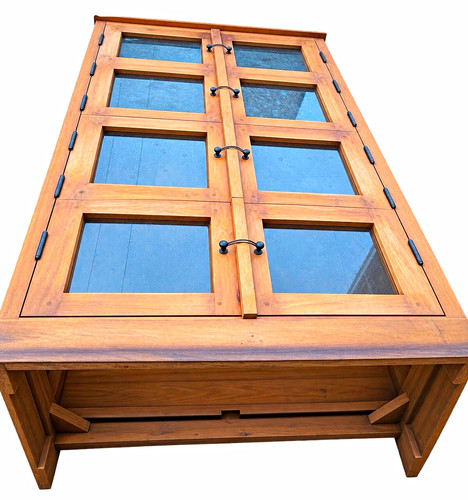 Brown wood glass - glass, display