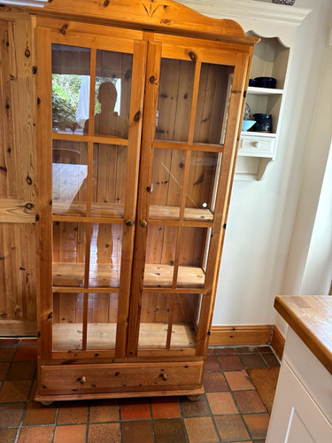Wood glass freestanding - glass,