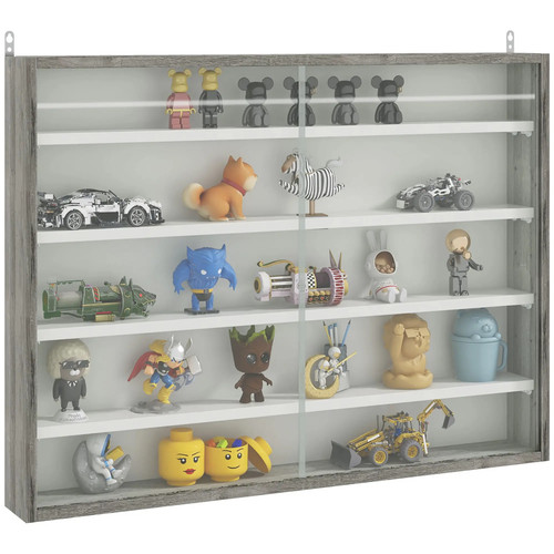 Wall glass display cabinet - glass,